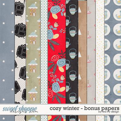 Cozy Winter - Bonus Papers by Red Ivy Design