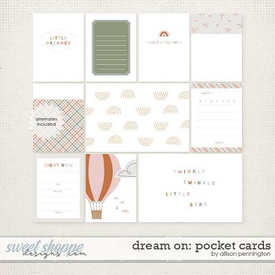 Dream On: Pocket Cards by Allison Pennington
