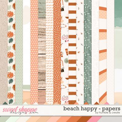 Beach Happy | Papers by Humble & Create