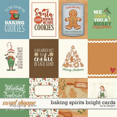 Baking Spirits Bright Cards by LJS Designs