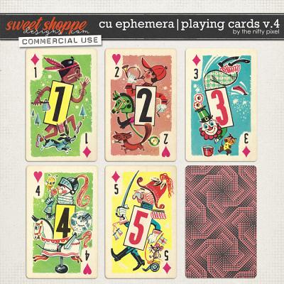 CU EPHEMERA | PLAYING CARDS V.4 by The Nifty Pixel