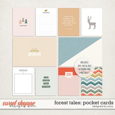 Forest Tales: Pocket Cards | Designed by Soco