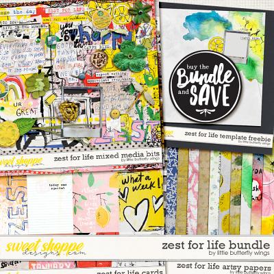 Zest for life bundle & *FWP* by Little Butterfly Wings