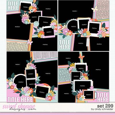 Cindy's Layered Templates - Set 299 by Cindy Schneider