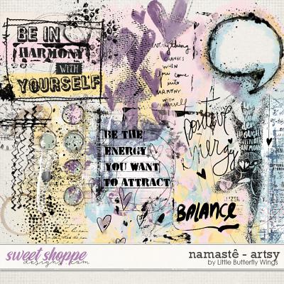 Namastê artsy by Little Butterfly Wings