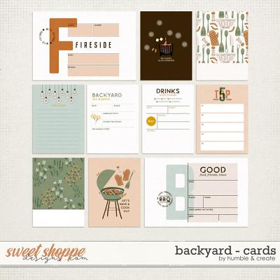Backyard | Journal Cards - by Humble & Create