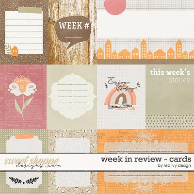 Week in Review - Cards by Red Ivy Design
