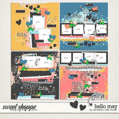 Hello May Layered Templates by Amber