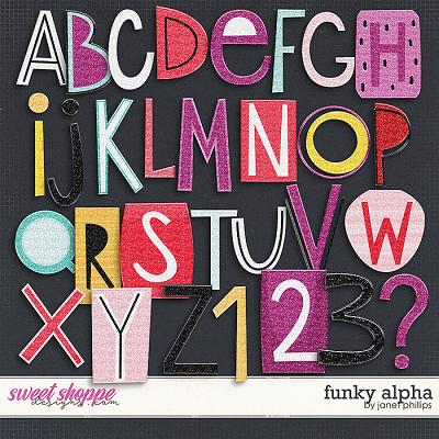 FUNKY ALPHA by Janet Phillips