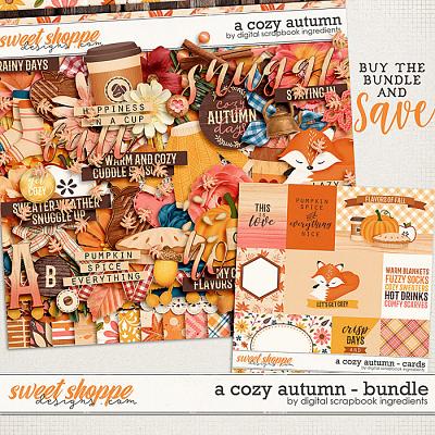 A Cozy Autumn Bundle by Digital Scrapbook Ingredients