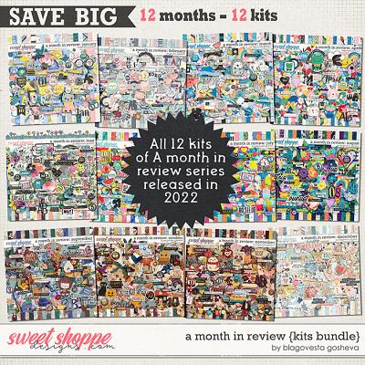 A Month in Review {kits bundle} by Blagovesta Gosheva