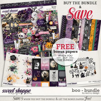Boo - Bundle by Red Ivy Design
