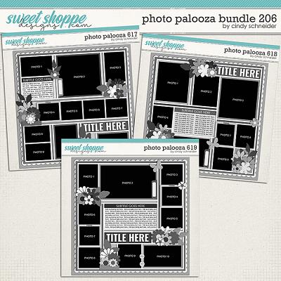 Cindy's Layered Templates - Photo Palooza Bundle 206 by Cindy Schneider