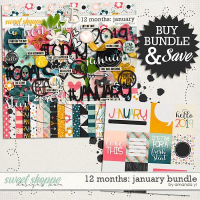12 Months: January Bundle by Amanda Yi