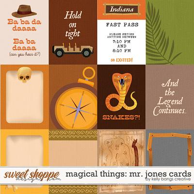 Magical Things: Mr. Jones Cards by Kelly Bangs Creative
