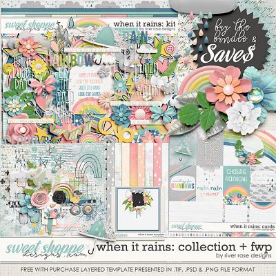 When it Rains: Collection + FWP by River Rose Deisigns