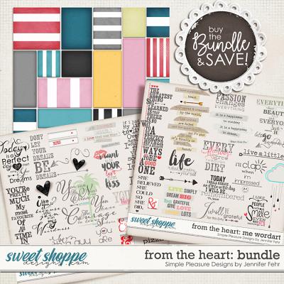 from the heart bundle: Simple Pleasure Designs by Jennifer Fehr