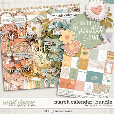 March Calendar Bundle by Connection Keeping