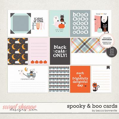 Spooky & Boo Cards by Becca Bonneville