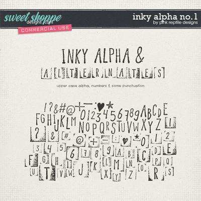 CU | Inky Alpha No.1 by Pink Reptile Designs