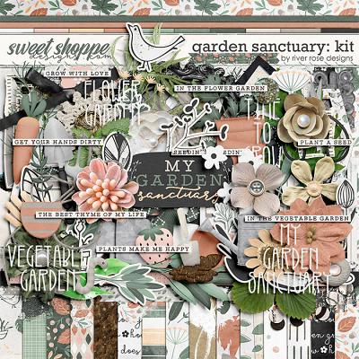 Garden Sanctuary: Kit by River Rose Designs