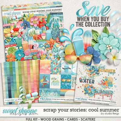 Scrap Your Stories: COOL SUMMER- Collection by Studio Flergs & Kristin Cronin-Barrow