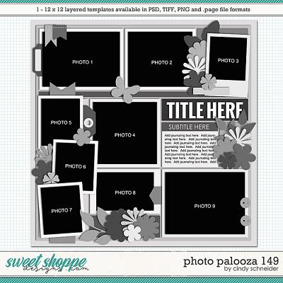 Cindy's Layered Templates - Photo Palooza 149 by Cindy Schneider