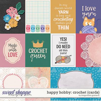 Happy Hobby: Crochet {cards} by Blagovesta Gosheva