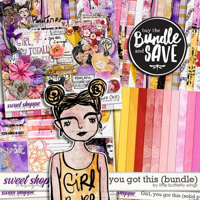 Girl, you got this (bundle) by Little Butterfly Wings