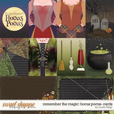 Remember the Magic: HOCUS POCUS- CARDS by Studio Flergs