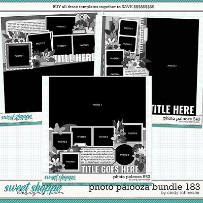 Cindy's Layered Templates - Photo Palooza Bundle 183 by Cindy Schneider