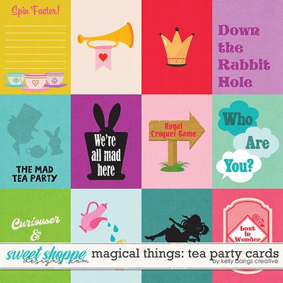 Magical Things: Tea Party Cards by Kelly Bangs Creative