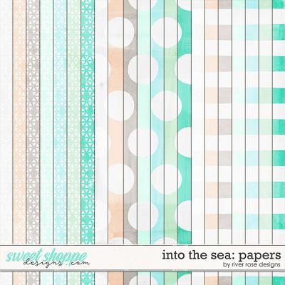 Into the Sea: Papers by River Rose Designs