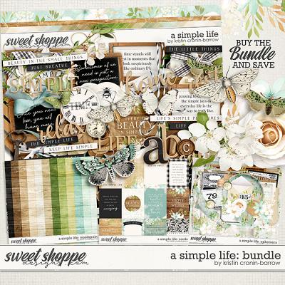 A Simple Life: Bundle by Kristin Cronin-Barrow