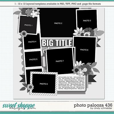 Cindy's Layered Templates - Photo Palooza 436 by Cindy Schneider
