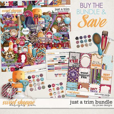 Just A Trim Bundle with *FWP* Glitters by JoCee Designs