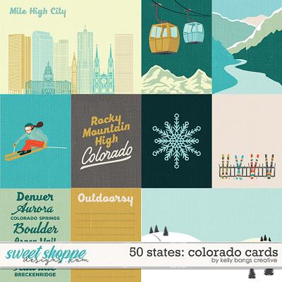 50 States: Colorado Cards by Kelly Bangs Creative