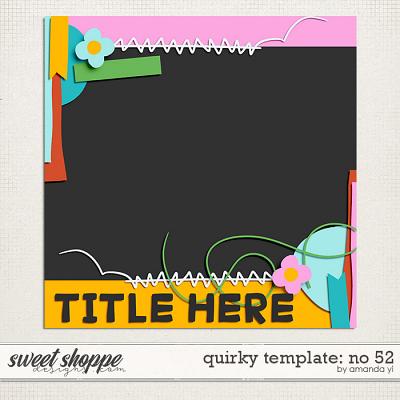 Quirky template no. 52 by Amanda Yi
