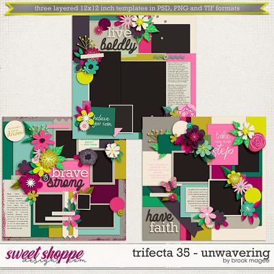 Brook's Templates - Trifecta 35 - Unwavering by Brook Magee 