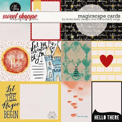 Magicscape Cards by Studio Basic and Little Butterfly Wings