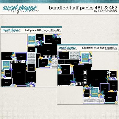 Cindy's Layered Templates - Bundled Half Pack 461 & 462 by Cindy Schneider Cindy's Layered Templates - Bundled Half Pack 461 & 462 by Cindy Schneider