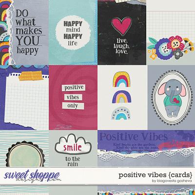 Positive Vibes {cards} by Blagovesta Gosheva