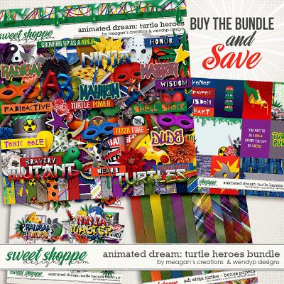 Animated Dream: Turtle Heroes - Bundle by Meagan's Creations & WendyP Designs