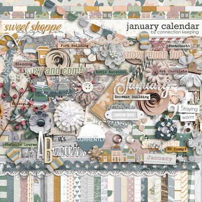 January Calendar Kit by Connection Keeping
