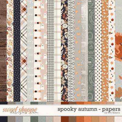 Spooky Autumn | Papers - by Kris Isaacs Designs Spooky Autumn | Papers - by Kris Isaacs Designs