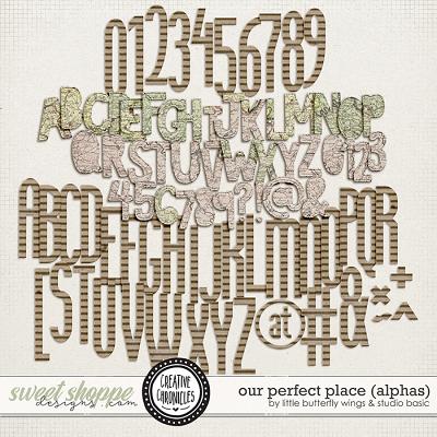 Creative Chronicles: Our Perfect Place Alphas by Little Butterfly Wings & Studio Basic