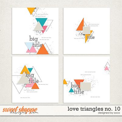 Love Triangles No. 10 | Designed by Soco