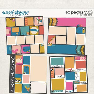 EZ Pages v.32 Templates by Erica Zane