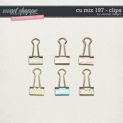 CU Mix 197 - clips by WendyP Designs