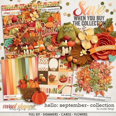 Hello: September- COLLECTION & *FWP* by Studio Flergs